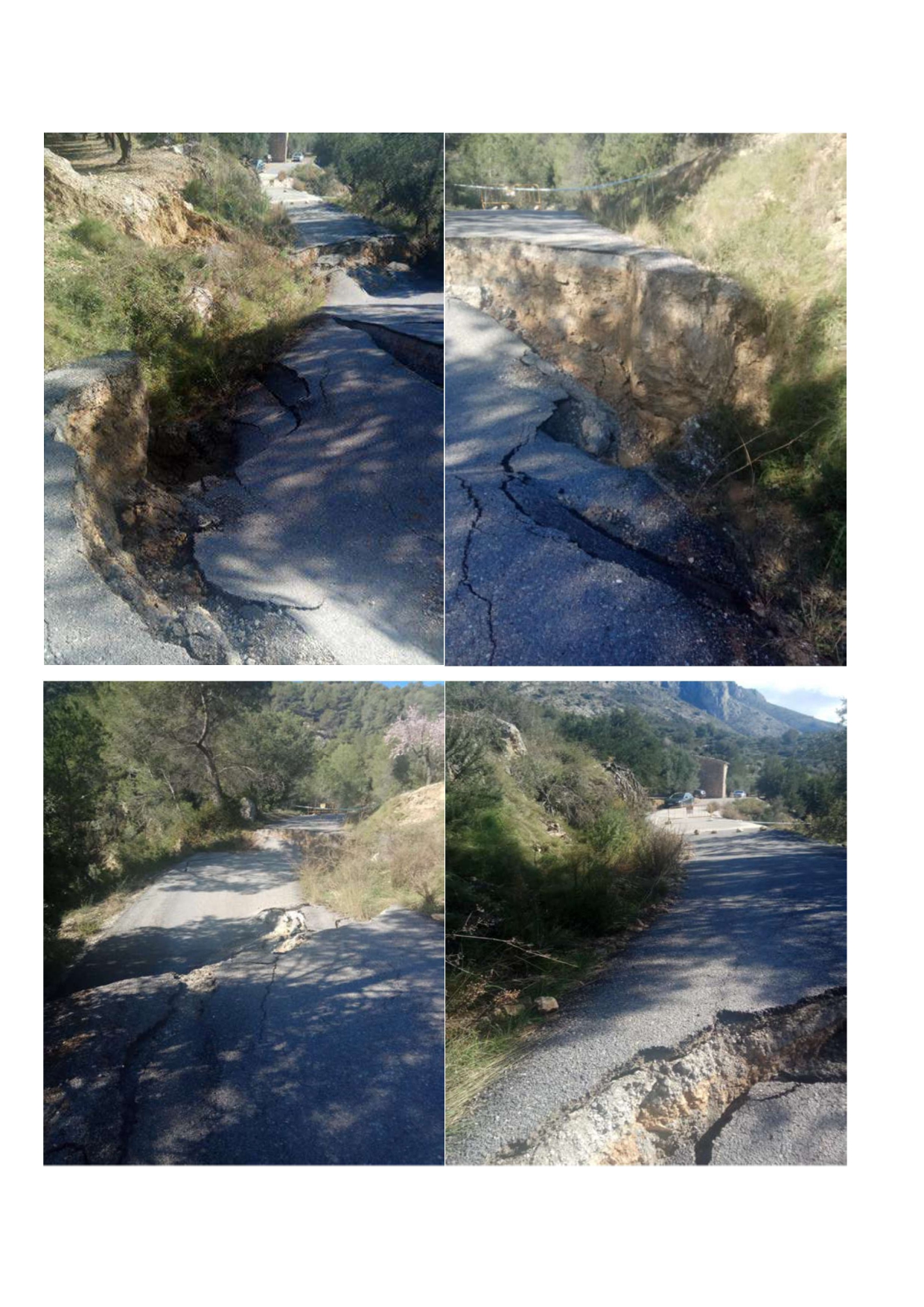 OBRA REPARACIÓN CAMINO BENIARDA-CASTELL DE CASTELLS